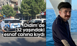 Didim’de 32 yaşındaki esnaf canına kıydı