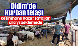 Didim’de kurban telaşı; kesimhane hazır; satıcılar alıcıyı beklemede