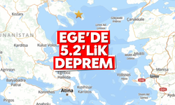 Ege'de 5.2'lik deprem: Aydın'da da hissedildi