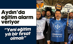 Aydın’da eğitim alarm veriyor