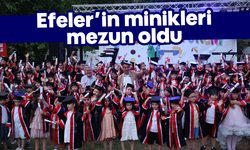 Efeler’in minikleri mezun oldu