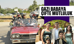 Gazi babaya çifte mutluluk