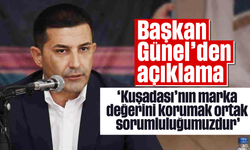 Başkan Günel'den açıklama