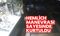 Hemlich manevrası Aydın'da can kurtardı