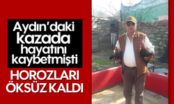 Aydın'daki kazada hayatını kaybetmişti: Horozları öksüz kaldı