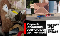 Kuyucak jandarması uyuşturucuya geçit vermedi
