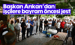 Başkan Arıkan’dan işçilere bayram öncesi jest
