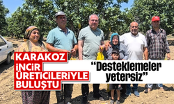 Karakoz, incir üreticileriyle buluştu