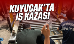 Kuyucak'ta iş kazası