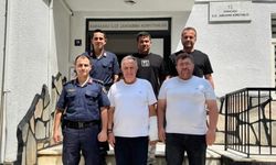 Karacasu Belediyesinden Jandarma'ya ziyaret