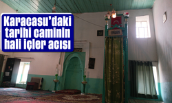 Karacasu'daki tarihi caminin hali içler acısı
