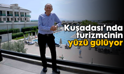 Kuşadası’nda turizmcinin yüzü gülüyor