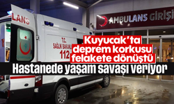 Kuyucak’ta deprem korkusu felakete dönüştü: Hastanede yaşam savaşı veriyor