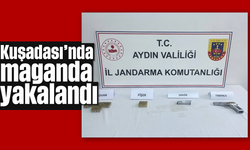 Kuşadası’nda maganda yakalandı