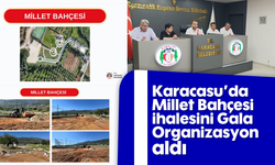 Karacasu'da Millet Bahçesi ihalesini Gala Organizasyon aldı
