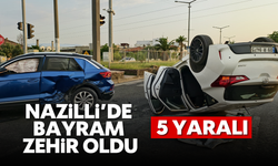 Nazilli'de bayram zehir oldu: 3'ü çocuk, 5 yaralı