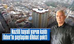 Nazilli hayali yarım kaldı Öden’in paylaşımı dikkat çekti
