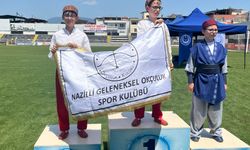 Nazilli’de ata sporu coşkusu: Geleneksel okçuluk nefes kesti