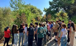 Ortaokul öğrencileri doğanın dilini öğrendi