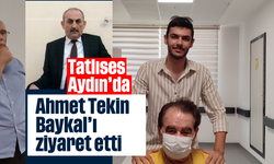 Tatlıses, Aydın'da: Ahmet Tekin Baykal'ı ziyaret etti