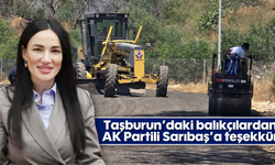 Taşburun’daki balıkçılardan AK Partili Sarıbaş’a teşekkür