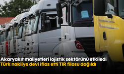 Akaryakıt maliyetleri lojistik sektörünü etkiledi: Türk nakliye devi iflas etti, TIR filosu dağıldı