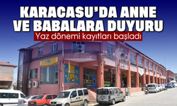 Karacasu'da anne ve babalara duyuru: Yaz dönemi kayıtları başladı