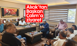 Alıcık’tan, Başkan Çalım'a ziyaret