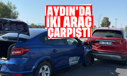 Aydın'da iki araç çarpıştı