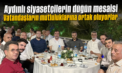 Aydınlı siyasetçilerin düğün mesaisi: Vatandaşların mutluluklarına ortak oluyorlar