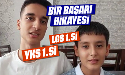 Bir başarı hikayesi: Kendisi YKS, kardeşi LGS birincisi oldu