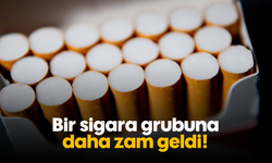 Bir sigara grubuna daha zam geldi!