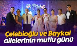 Çelebioğlu ve Baykal ailelerinin mutlu günü