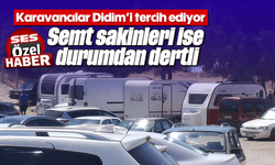 Karavancılar Didim’i tercih ediyor; semt sakinleri ise durumdan dertli
