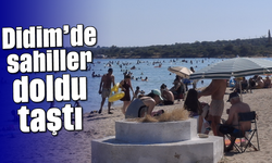 Didim'de sahiller doldu taştı