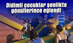Didimli çocuklar şenlikte gönüllerince eğlendi