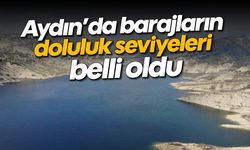 Aydın’da barajların doluluk seviyeleri belli oldu