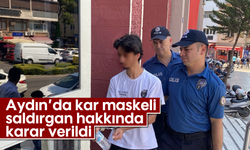 Aydın'da kar maskeli saldırgan hakkında karar verildi
