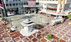 Nazilli meydanı pırıl pırıl oldu