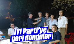 İYİ Parti’ye geri döndüler