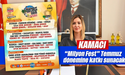 Kamacı; “Milyon Fest” Temmuz dönemine katkı sunacak