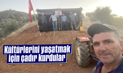 Kültürlerini yaşatmak için çadır kurdular