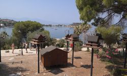 Kuşadası'nın gözbebeği 'Güvercinada Kalesi' yaz sezonunda yine zirvede