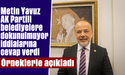 Metin Yavuz, "AK Partili belediyelere dokunulmuyor" iddialarına cevap verdi: Örneklerle açıkladı