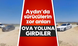 Aydın'da sürücülerin zor anları: Ova yoluna girdiler