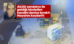 Akülü sandalye ile geldiği iskeleden kendini denize bıraktı: Hayatını kaybetti