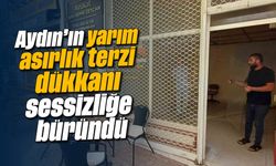 Aydın’ın yarım asırlık terzi dükkanı sessizliğe büründü