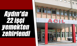 Aydın'da 22 işçi yemekten zehirlendi
