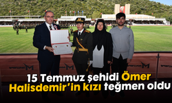 15 Temmuz şehidi Ömer Halisdemir'in kızı teğmen oldu