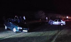 Kayganlaşan yol kazayı beraberinde getirdi: 2 yaralı